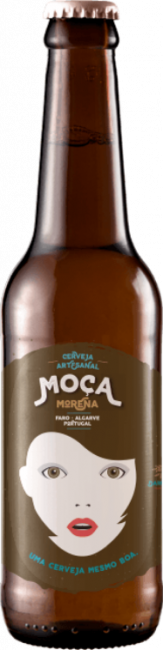 Garrafa da moça morena